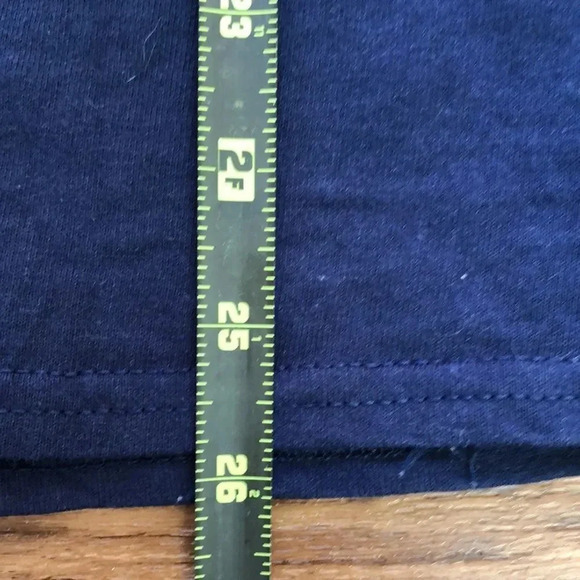 Gildan Blue tee shirt size S 100% cotton - Picture 9 of 10